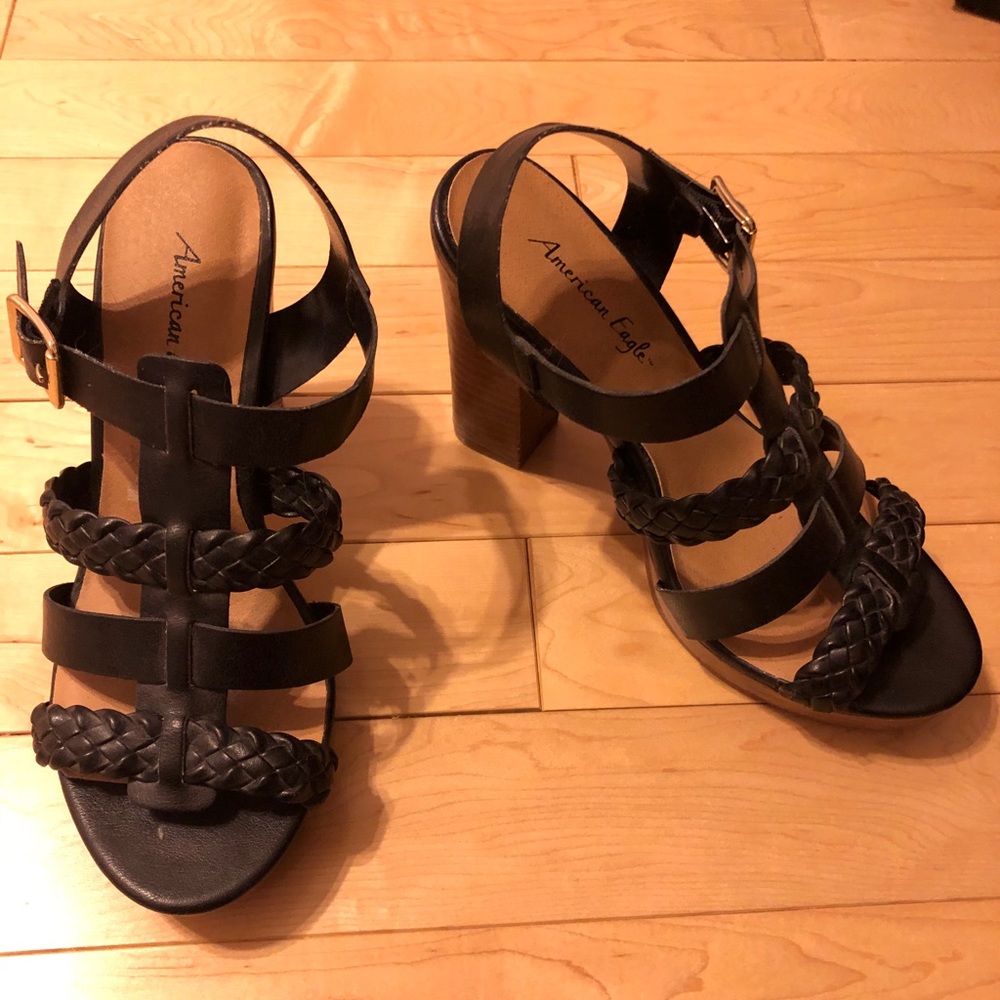 Black heels